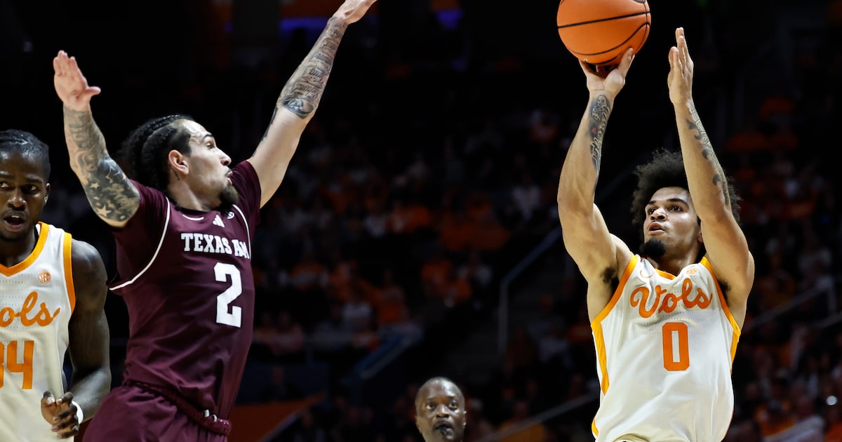 Jacari Lane, Texas A&M push No. 24 Tennessee to double OT but fall short on the road