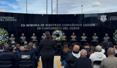Chihuahua State Police pay tribute to guards killed in 2023 prison attack