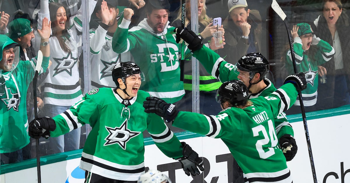 With wins hard to come by lately, Dallas Stars sneak by struggling Blues in final minute