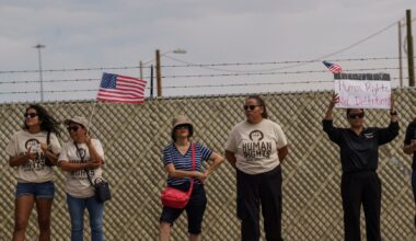US officials provide shifting accounts of ICE detainee death in Texas military camp