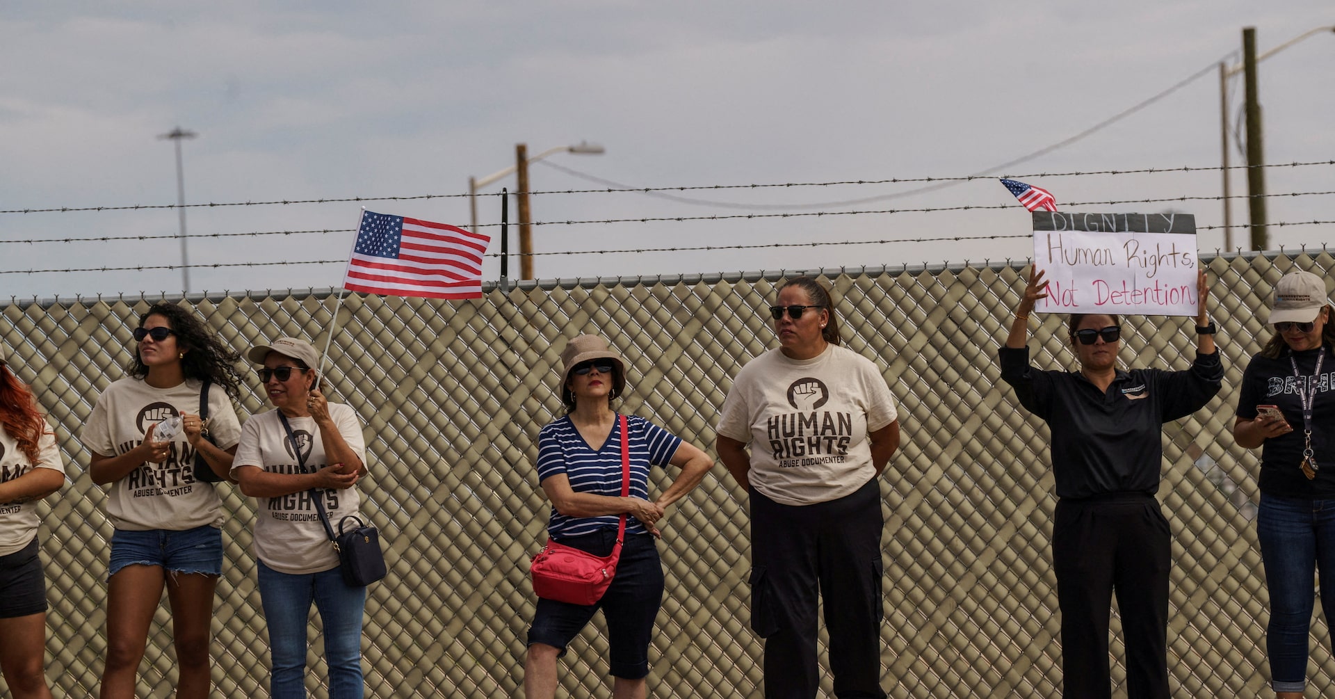 US officials provide shifting accounts of ICE detainee death in Texas military camp