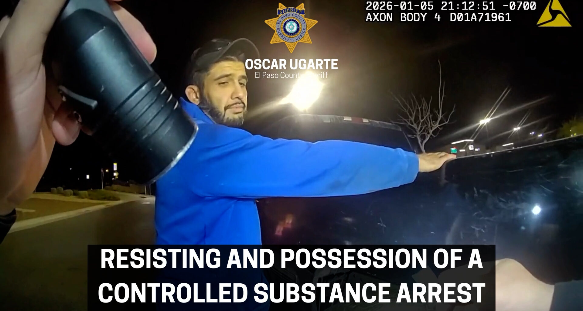 Traffic stop in El Paso leads to resisting arrest, narcotics charges