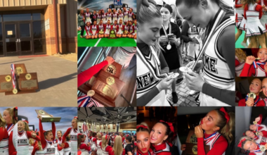 New Home Lady Leopard Cheer team earns first State Champion gold