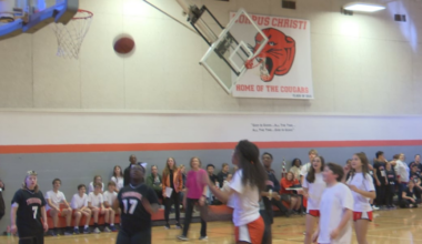 Corpus Christi Catholic School hosts yearly basketball game with Theodore Bobcats special athletes