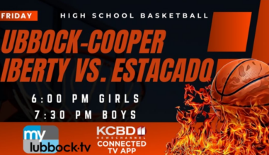 Lubbock-Cooper Liberty vs. Estacado in high school basketball tonight at 6:15 p.m.
