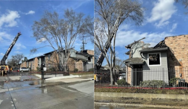 Woman in custody after setting boyfriend’s clothes on fire, igniting apartment fire in NE Harris County