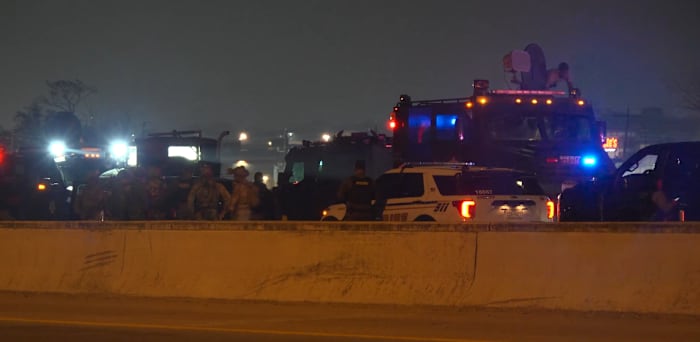 Military-style truck leads deputies on hour-long hit-and-run chase before surrender on Eastex Freeway