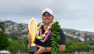 Oklahoma’s Chris Gotterup surges on back 9 to win Sony Open in PGA Tour opener at Waialae