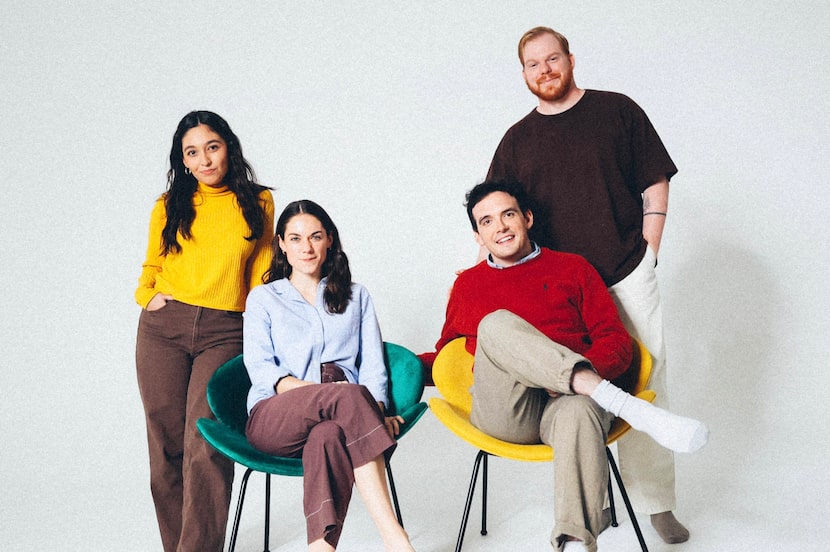 Alyssa Carrasco (left) and Thomas Magee (right) star in Mac Welch and Emily Bernet's...