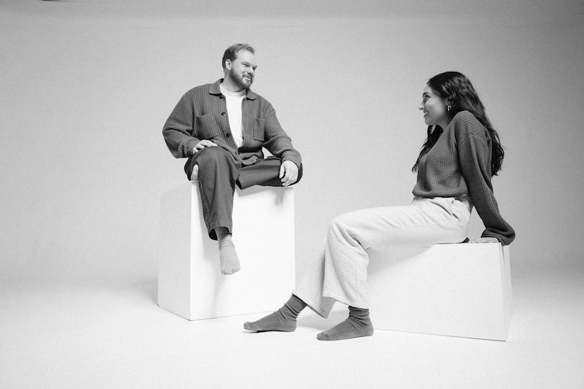 Thomas Magee and Alyssa Carrasco star as the couple "M" and "W" in "Lungs."