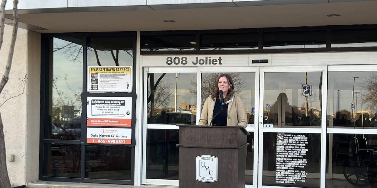 UMC opens third Safe Haven Baby Box in Lubbock, one week after infant surrender