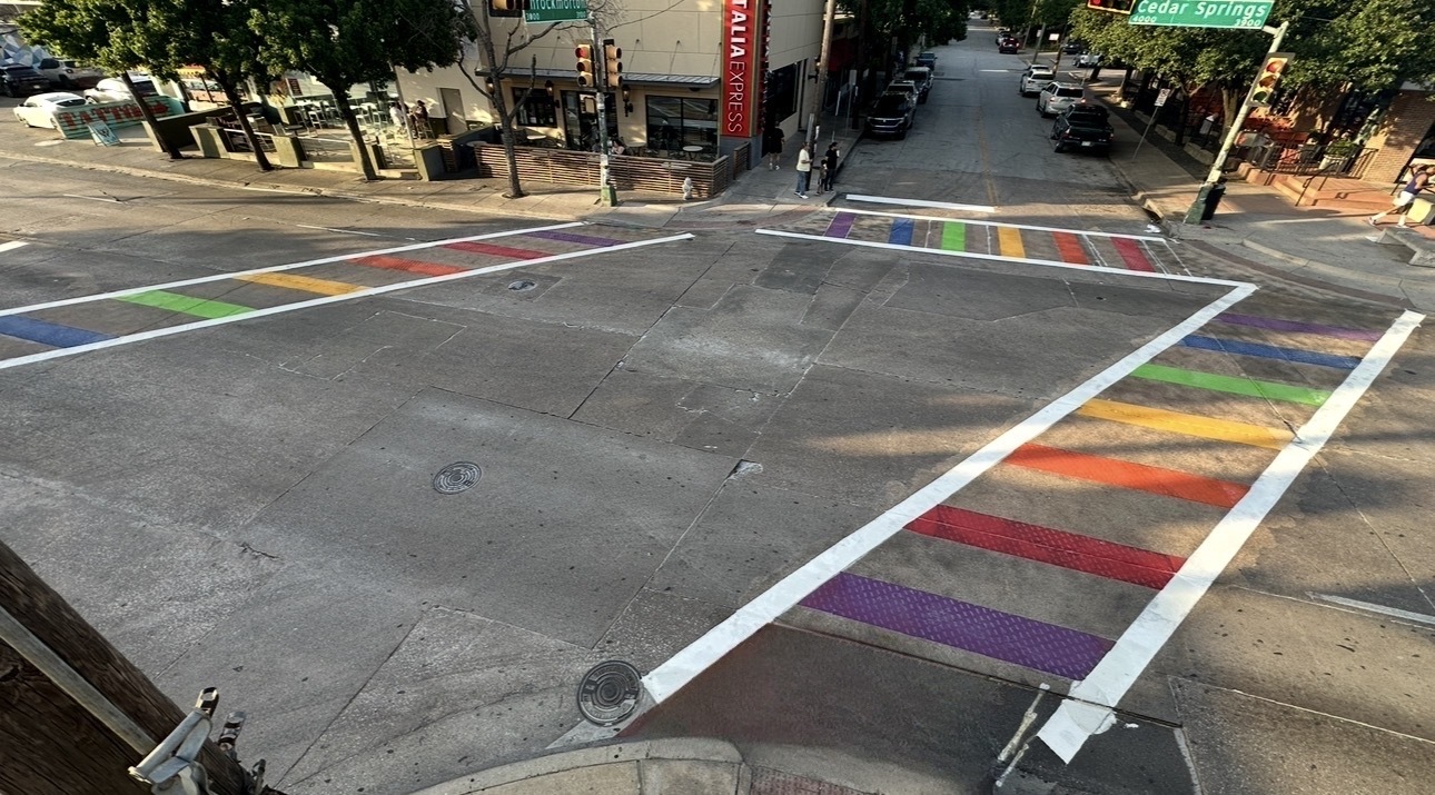 Dallas ordered to remove rainbow crosswalks by January 31