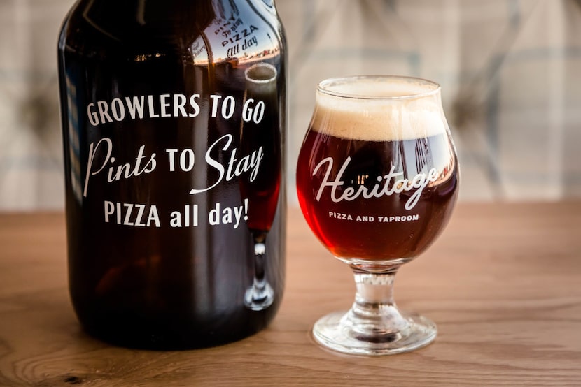 Heritage Pizza and Taproom opened in The Colony in 2017. The parent company does swift pizza...