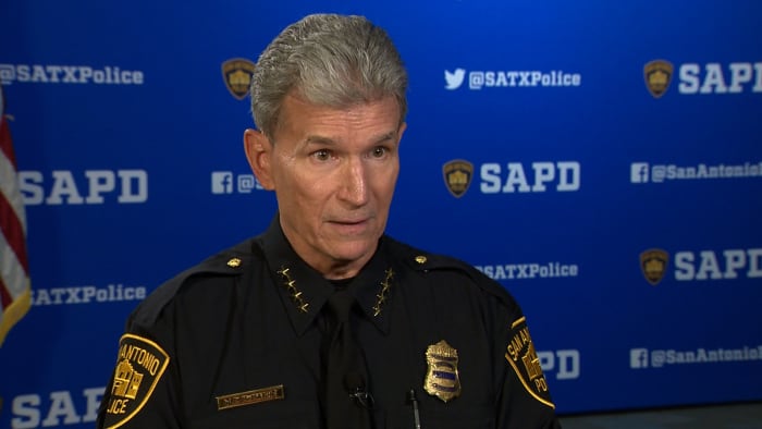 SAPD Chief William McManus announces plan to step down in September