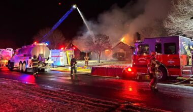 Crews from multiple counties fighting house fire near Wolfforth