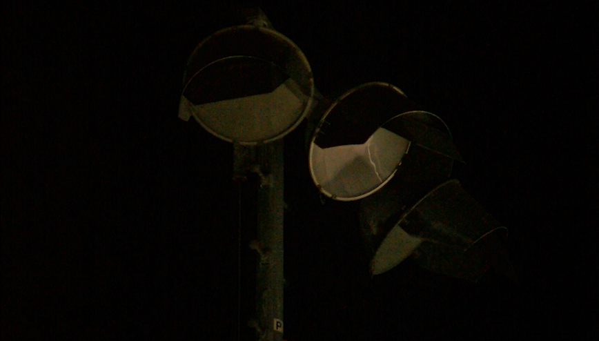 Broken lights raise safety concerns for nighttime skaters
