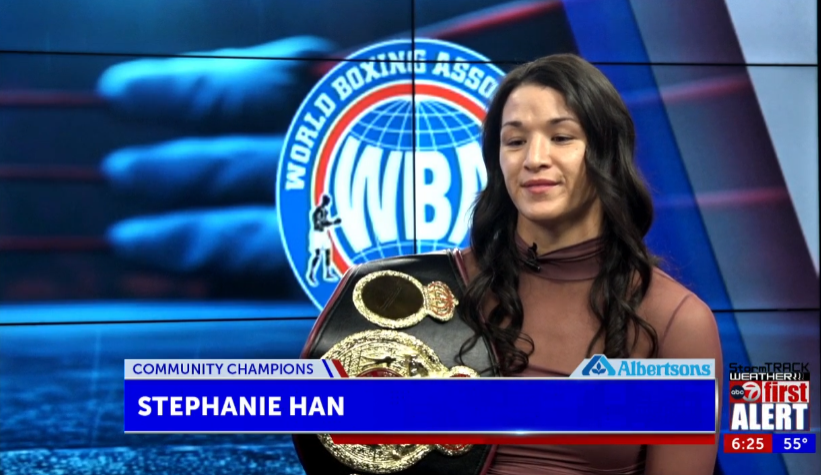 Community Champions: El Paso native Stephanie Han defends WBA Lightweight title after defeating legendary Holly Holm