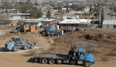 Water main break displaces Northeast El Paso family, leaves home unlivable