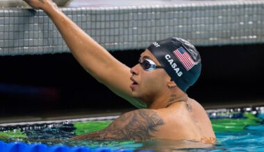 Shaine Casas Tops 50 Back Prelims After Skipping 200 IM, 100 Fly at Austin Pro Swim Series