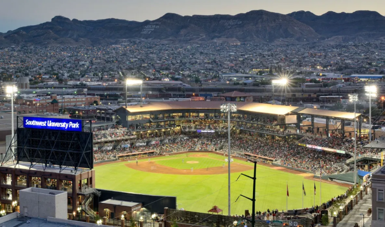 The home of the El Paso Chihuahuas is their downtown ballpark: Southwest University Park.