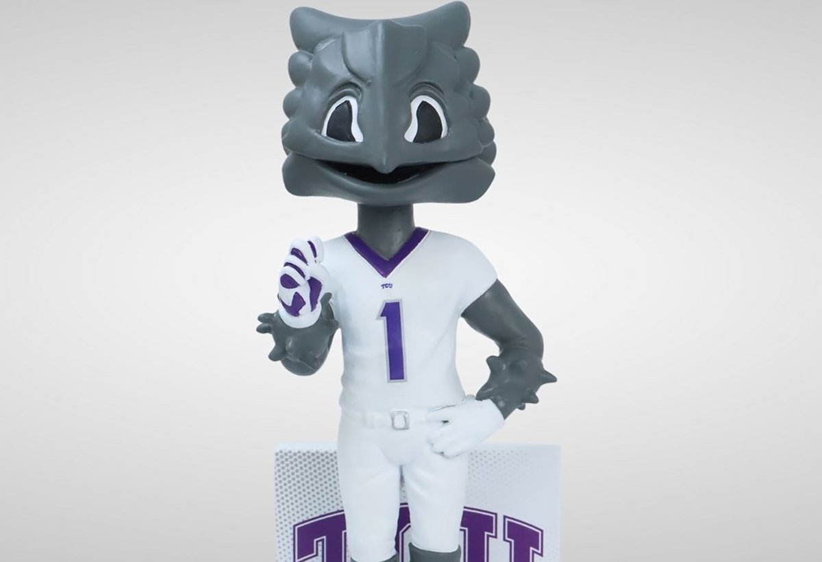 TCU SuperFrog Bobblehead Released for Fans