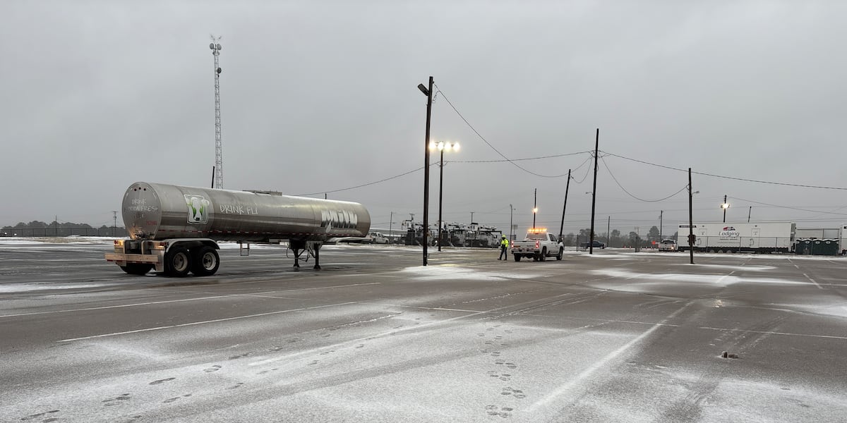 Over 20,000 without power; icy conditions reach I-20