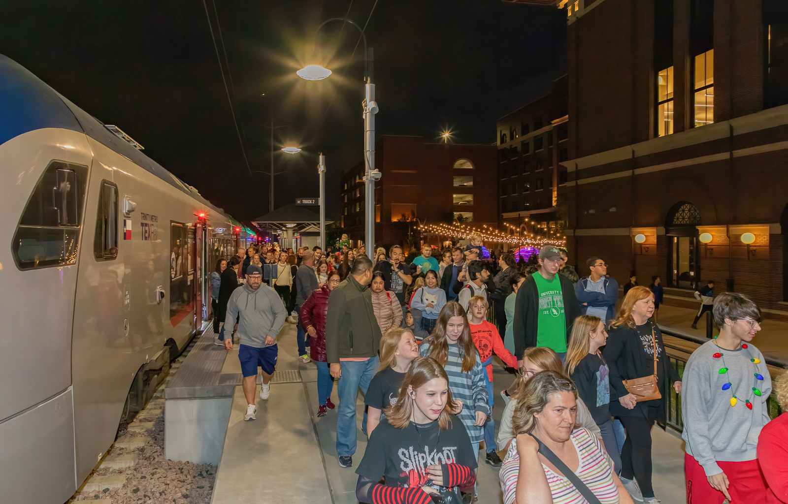TEXRail breaks ridership record for December