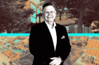 Midway CEO Bradley Freels with 429 North Guadalupe Street in San Marcos