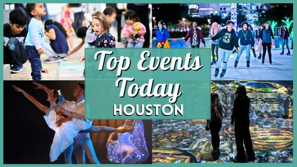 Top 5 Events in Houston Today - Sunday, 18th January, 2026 - Collage