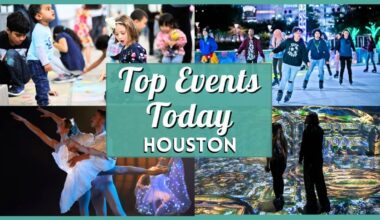 Top 5 Events in Houston Today - Sunday, 18th January, 2026 - Collage