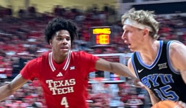 No. 15 Texas Tech knocks off No. 11 BYU 84-71