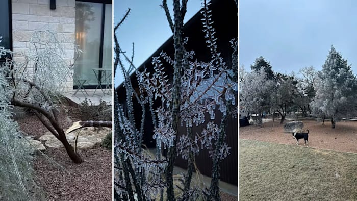 Viewers share photos of winter weather in San Antonio area on KSAT Connect