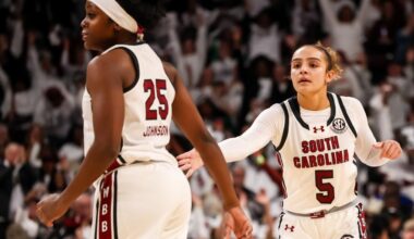 No. 2 South Carolina women's basketball gets its revenge over No. 4 Texas 68-65 at home