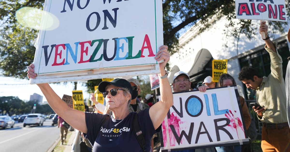 Letters to the Editor — Attack on Venezuela, AT&T moving to Plano, morning routines