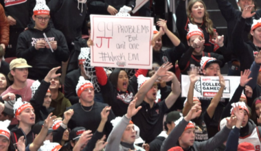 Red Raider fans brave winter weather for ranked basketball matchup