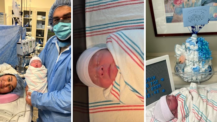 Meet the first babies born at Houston hospitals in 2026
