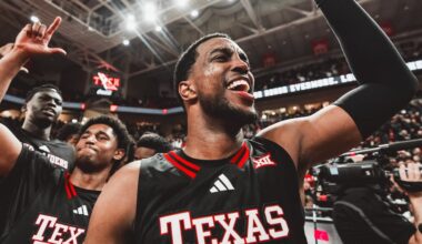Red Raiders climb to No. 11 in new AP Poll