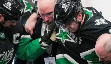 Stars GM Jim Nill provides encouraging update on defenseman Lian Bichsel’s injury