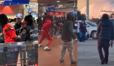 Footage of multiple brawls captured at NRG Stadium watch party as Texans’ season ends with playoff loss