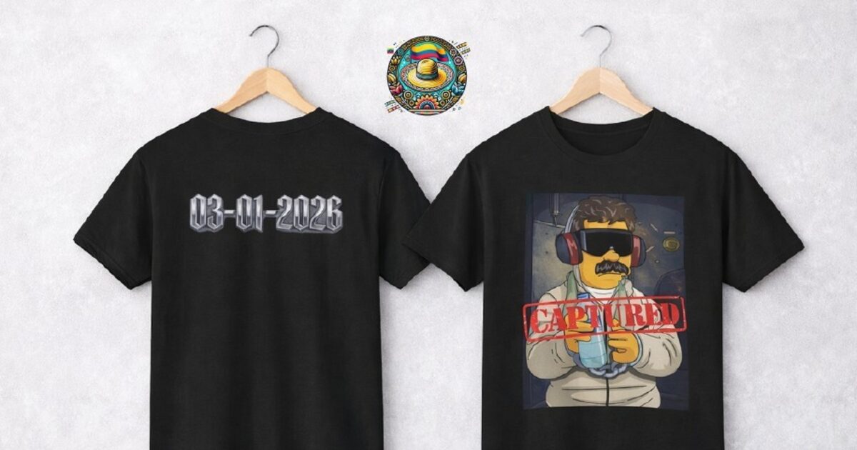 ‘Captured’ Maduro T-shirts spread across Dallas-area social media