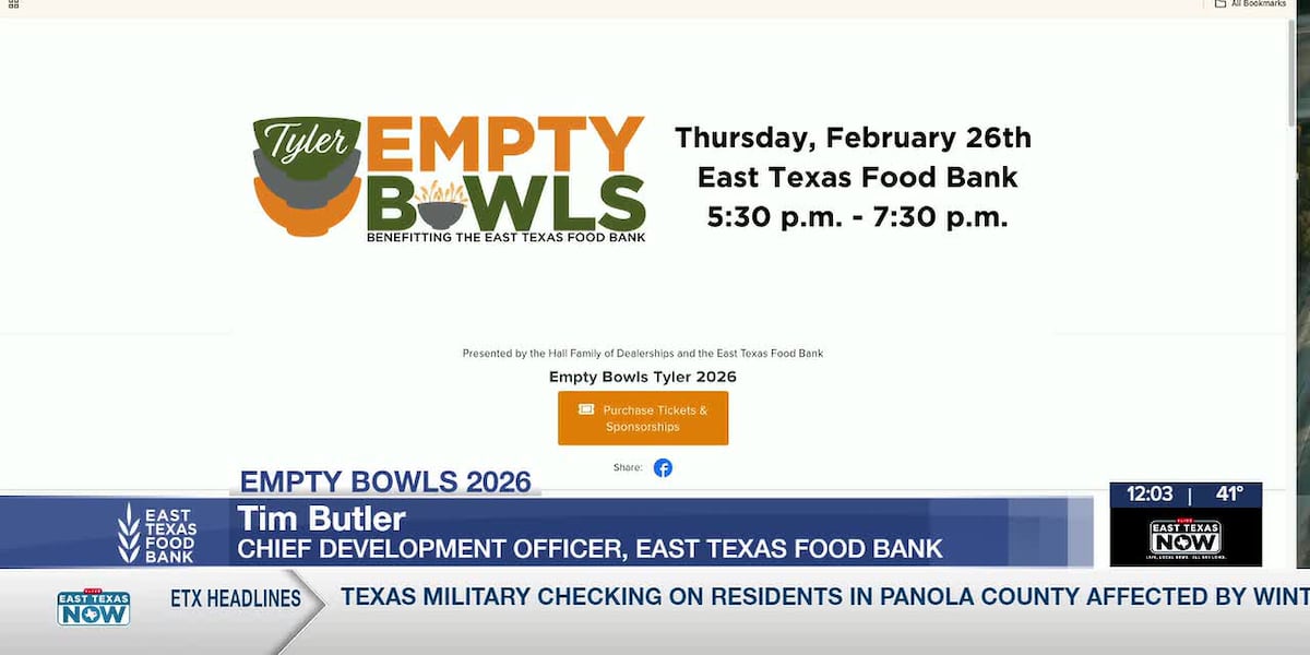 East Texas Food Bank fundraiser returns with mission to fight food insecurity
