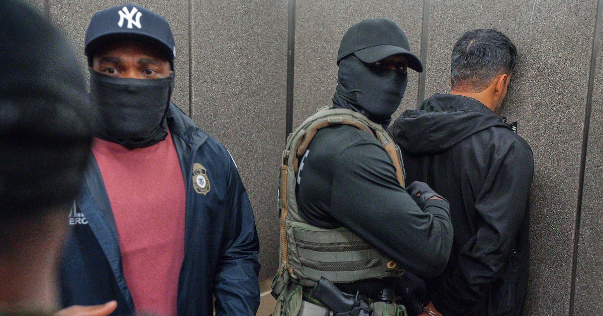 Dallas ICE director explains why ICE agents use masks in the field