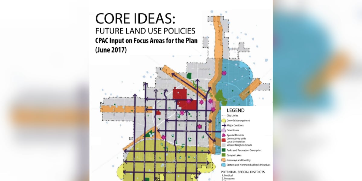 Lubbock City Council begins citywide re-zoning effort