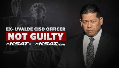 Ex-Uvalde CISD officer found not guilty for response to 2022 Robb Elementary shooting