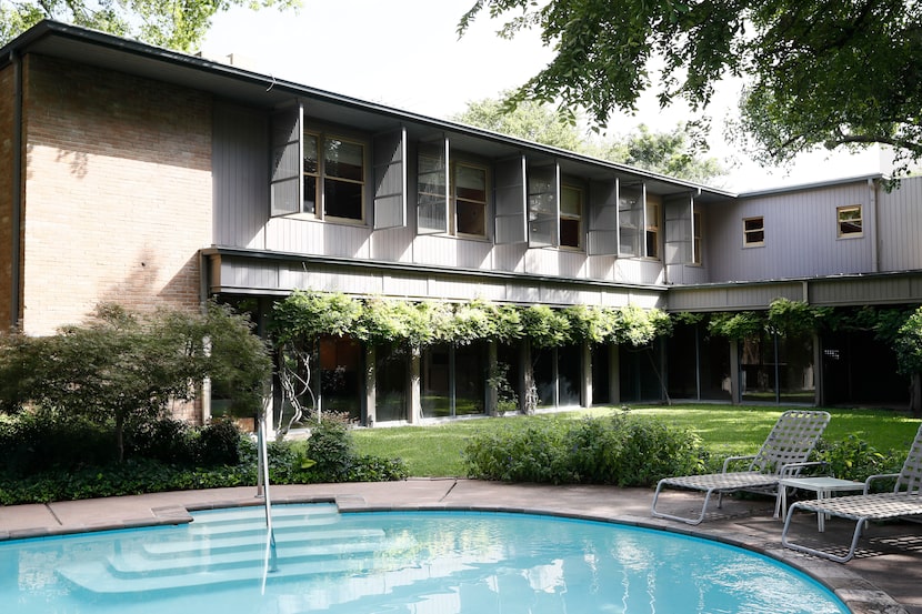 O'Neil Ford's Penson House in Highland Park. 