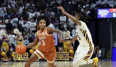 Texas drops two spots, TCU climbs to No. 10 in AP Top 25 women’s basketball poll