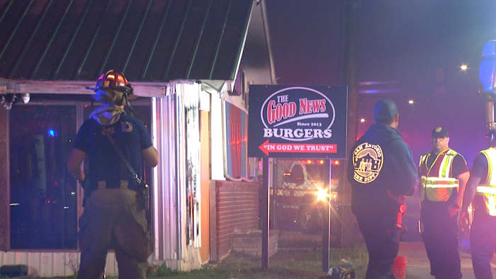 Fire damages Good News Burgers restaurant on West Side, SAFD says