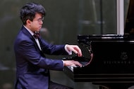 Aristo Sham, winner of the 2025 Van Cliburn International Piano Competition, performed in...