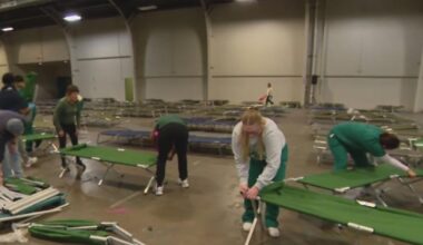 Dallas prepares Fair Park shelter ahead of winter storm