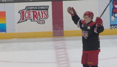 IceRays pull away from Shreveport late in series-opening win